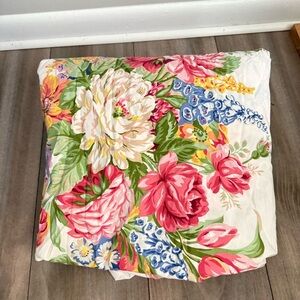 Vintage Ralph Lauren floral Melissa duvet rare cotton full/queen